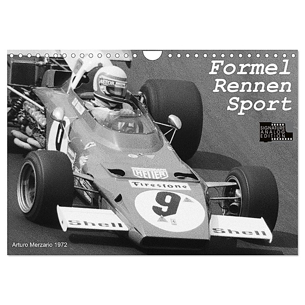 Formel - Rennen - Sport (Wandkalender 2025 DIN A4 quer), CALVENDO Monatskalender, Calvendo, Eike Winter
