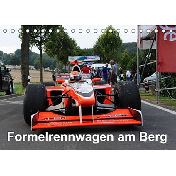 Formelrennwagen am Berg (Tischkalender 2022 DIN A5 quer), Andreas von Sannowitz