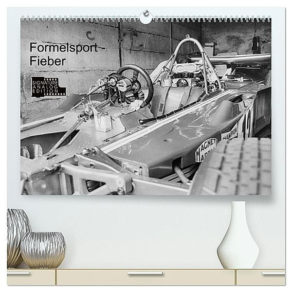 Formelsport - Fieber (hochwertiger Premium Wandkalender 2025 DIN A2 quer), Kunstdruck in Hochglanz, Calvendo, Eike Winter