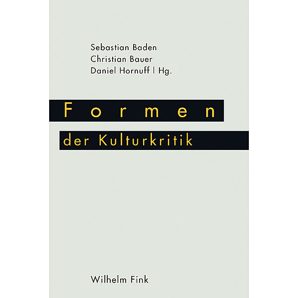 Formen der Kulturkritik