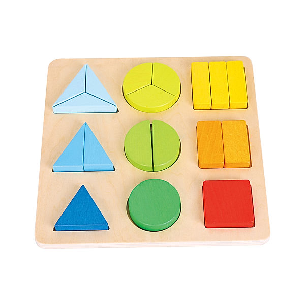 New Classic Toys Formenpuzzle GEOMIC aus Holz