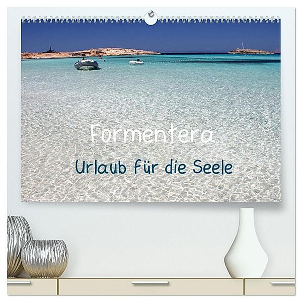 Formentera - Urlaub für die Seele (hochwertiger Premium Wandkalender 2024 DIN A2 quer), Kunstdruck in Hochglanz, Rabea Albilt
