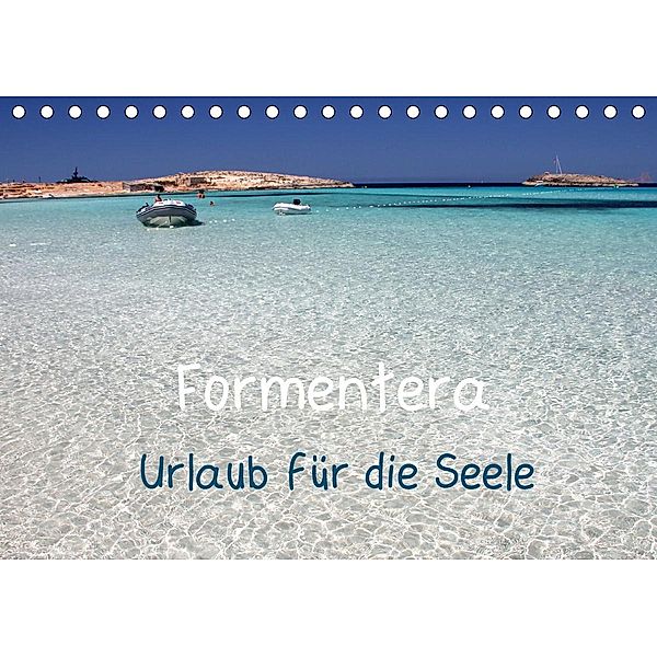 Formentera - Urlaub für die Seele (Tischkalender 2021 DIN A5 quer), Rabea Albilt