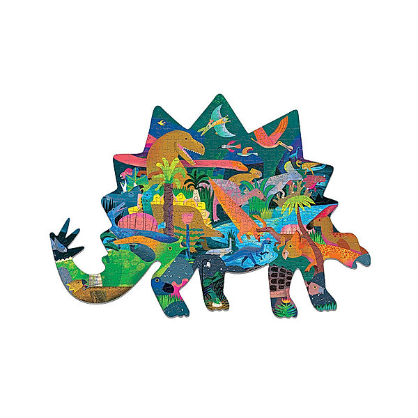 Mudpuppy Formpuzzle SHAPED PUZZLE – DINOSAURS 300-teilig