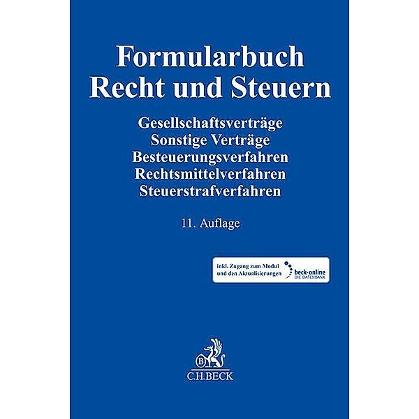 Formularbuch Recht und Steuern, m. 1 Buch, m. 1 Online-Zugang