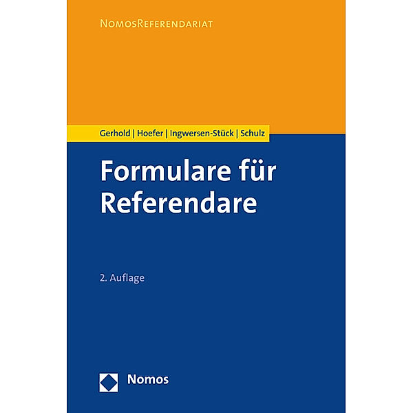 Formulare für Referendare, Sönke E. Schulz