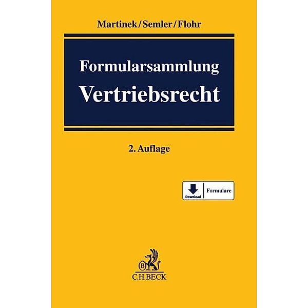 Formularsammlung Vertriebsrecht