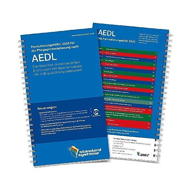 Formulierungshilfen 2020 für die Pflegeprozessplanung nach AEDL