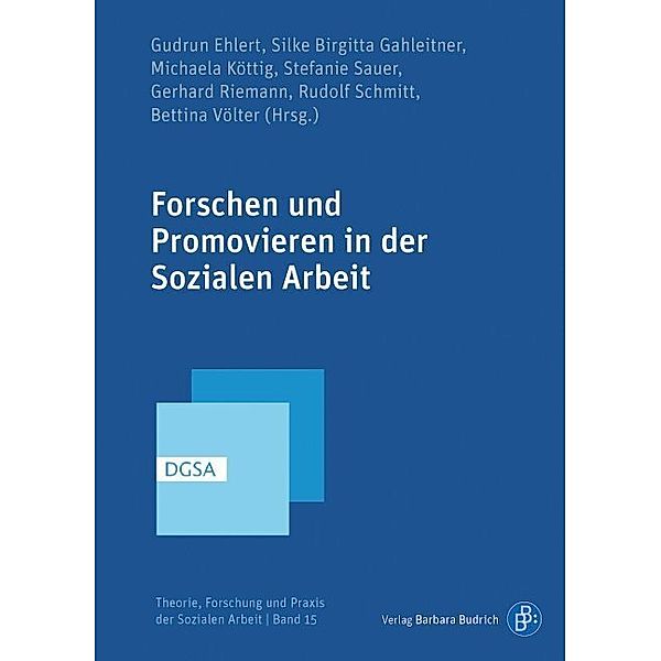 Forschen und Promovieren in der Sozialen Arbeit