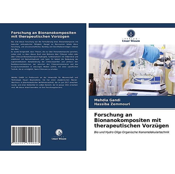 Forschung an Bionanokompositen mit therapeutischen Vorzügen, Mehdia Gandi, Hassiba Zemmouri