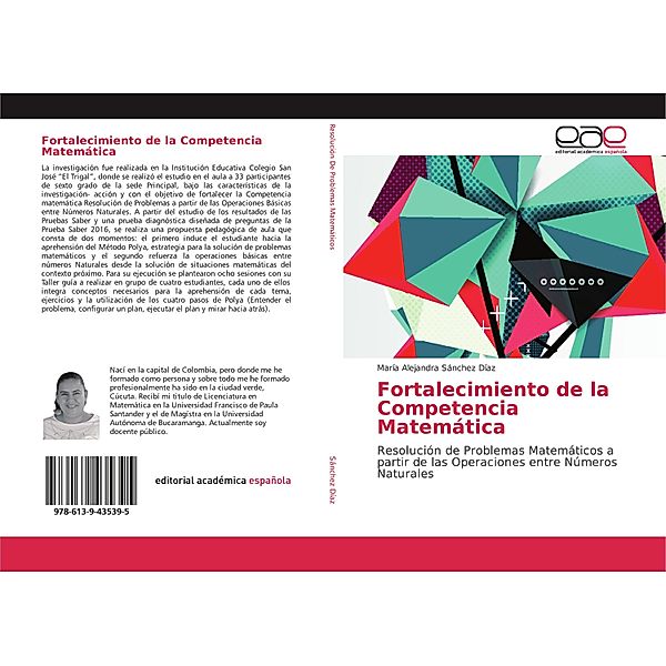 Fortalecimiento de la Competencia Matemática, María Alejandra Sánchez Díaz