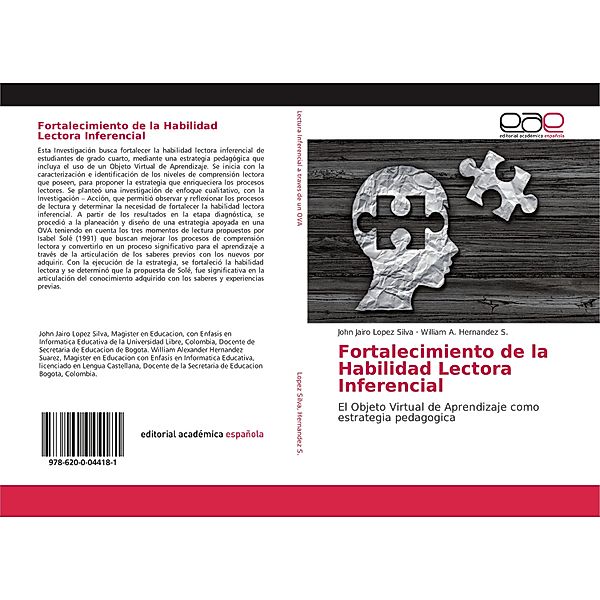 Fortalecimiento de la Habilidad Lectora Inferencial, John Jairo Lopez Silva, William A. Hernandez S.