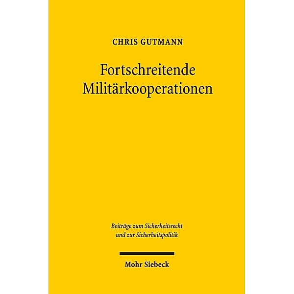 Fortschreitende Militärkooperationen, Chris Gutmann