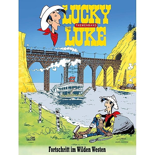 Fortschritt im Wilden Westen / Lucky Luke Themenband Bd.3, Achdé