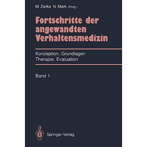 Fortschritte der angewandten Verhaltensmedizin