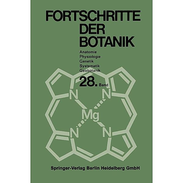 Fortschritte der Botanik / Progress in Botany Bd.28, Erwin Bünning, Heinz Ellenberg, Karl Esser, Hermann Merxmüller, Peter Sitte