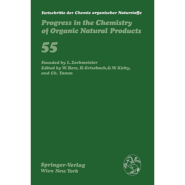 Fortschritte der Chemie organischer Naturstoffe / Progress in the Chemistry of Organic Natural Products, M. T. Davies-Coleman, J. Galambos, L. Hough, C. E. James, R. Khan, K. Krohn, M. Lounasmaa, D. E. A. Rivett