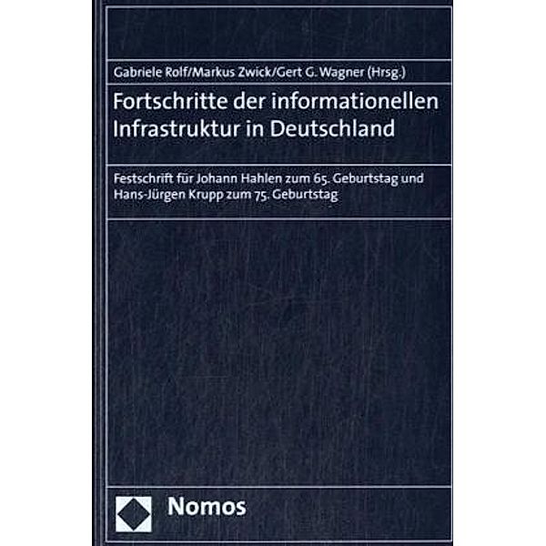 Fortschritte der informationellen Infrastruktur in Deutschland