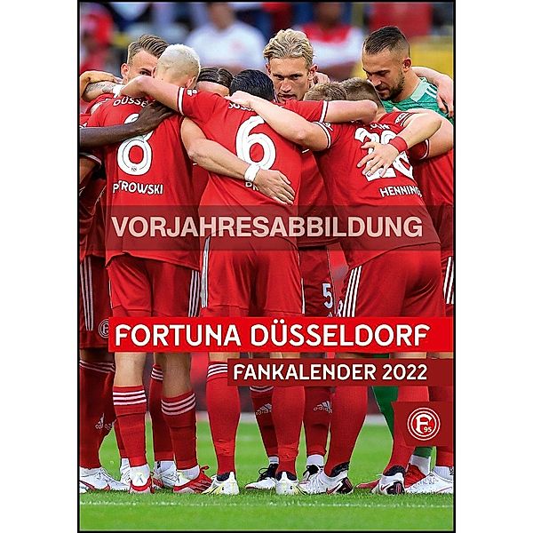 Fortuna Düsseldorf 2023 A3-Kalender - Fan-Kalender  Fußball-Kalender - 29,7x42 - Sport