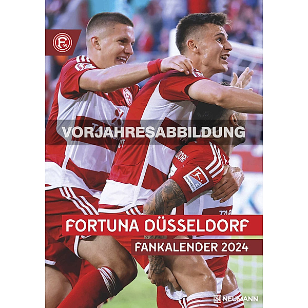Fortuna Düsseldorf 2025 A3-Kalender - Fan-Kalender  Fussball-Kalender - 29,7x42 - Sport