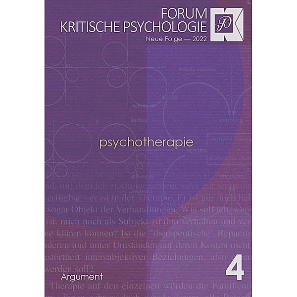 Forum Kritische Psychologie / Psychotherapie