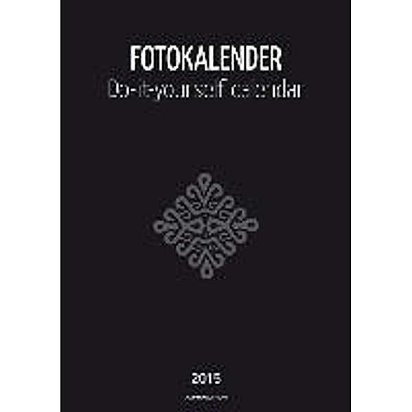 Foto-Bastelkalender 2015 schwarz datiert