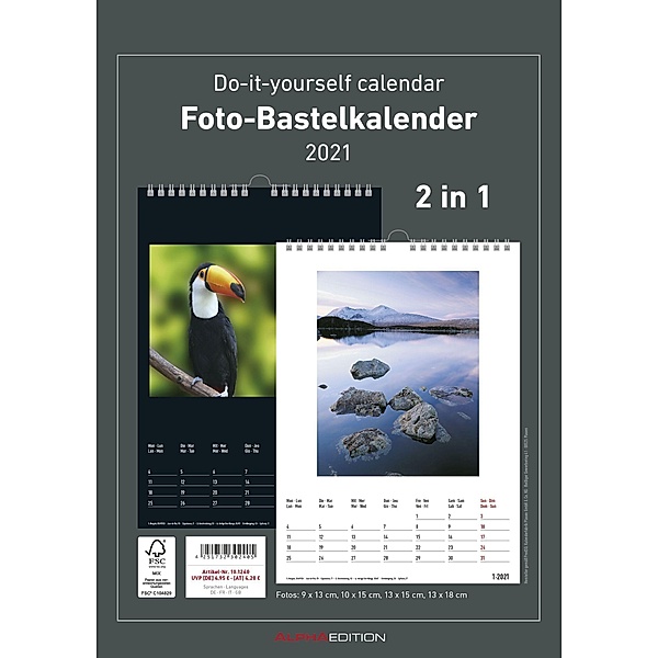 Foto-Bastelkalender 2021