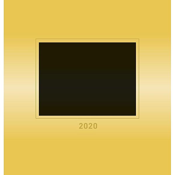 Foto-Bastelkalender gold 2020, ALPHA EDITION