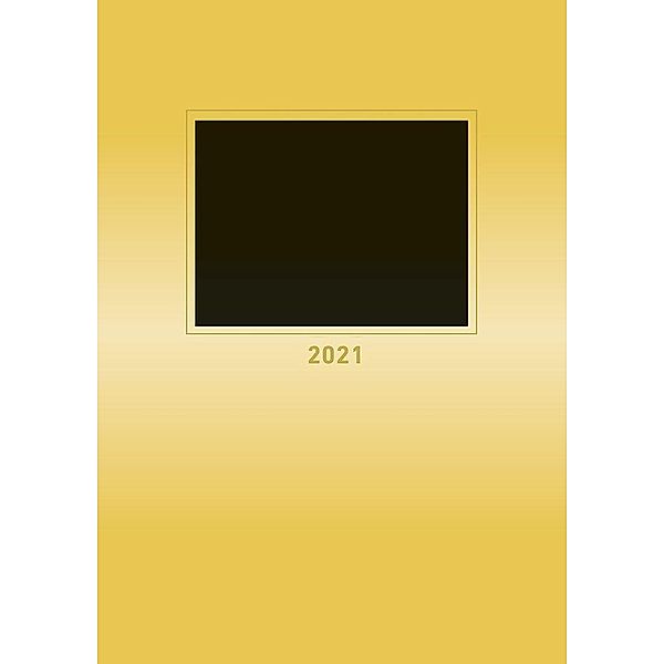 Foto-Bastelkalender gold 2021