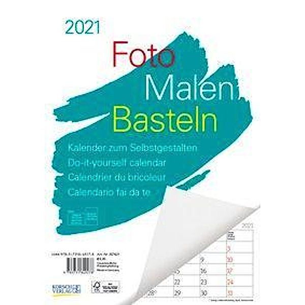 Foto-Malen-Basteln A4 weiß Notice 2021