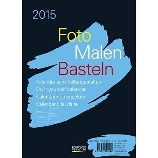Foto-Malen-Basteln A5 schwarz 2015