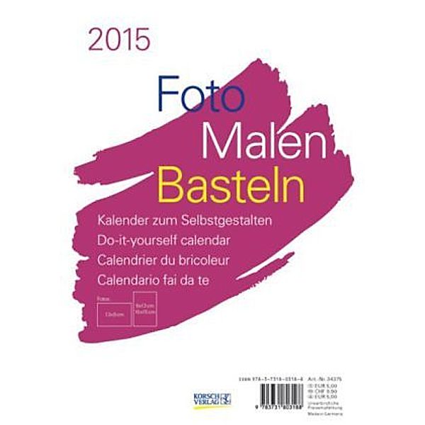 Foto-Malen-Basteln A5 weiß 2015