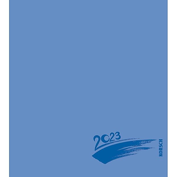 Foto-Malen-Basteln Bastelkalender blau 2023