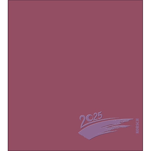 Foto-Malen-Basteln Bastelkalender bordeaux 2025
