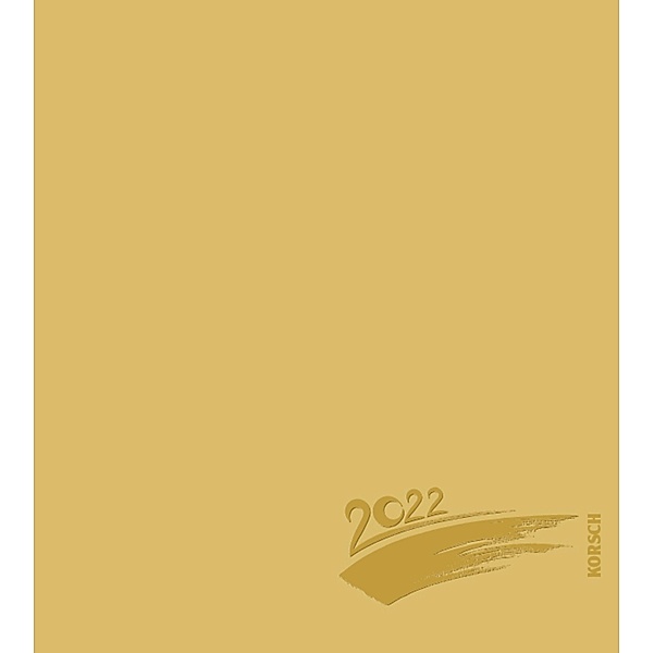 Foto-Malen-Basteln Bastelkalender gold 2022