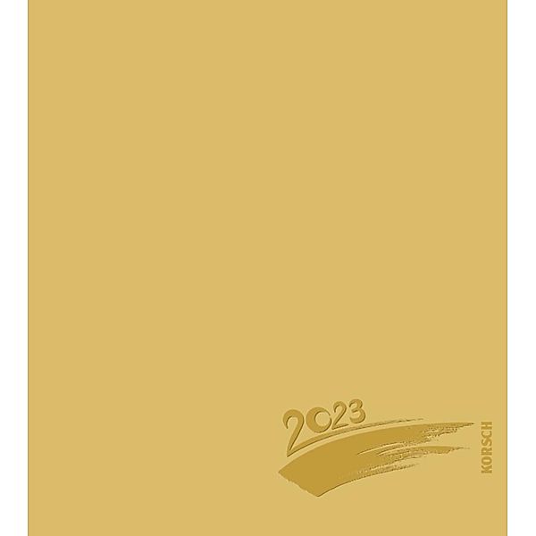 Foto-Malen-Basteln Bastelkalender gold 2023