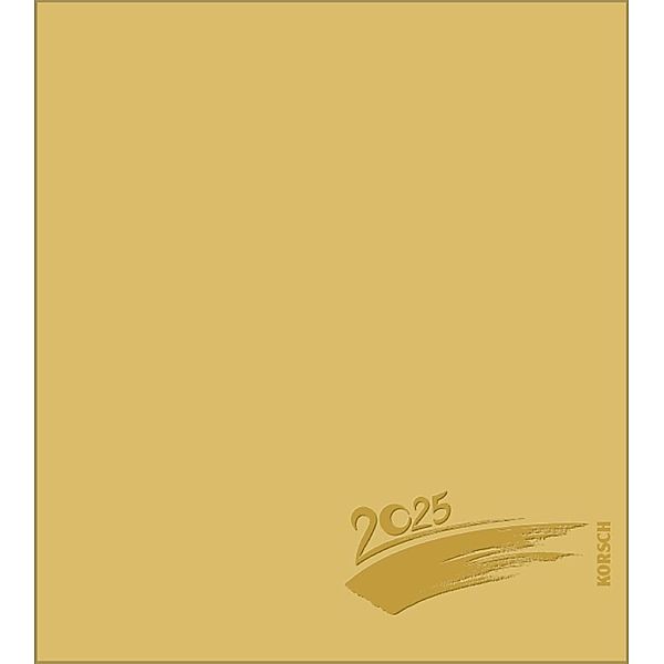 Foto-Malen-Basteln Bastelkalender gold 2025