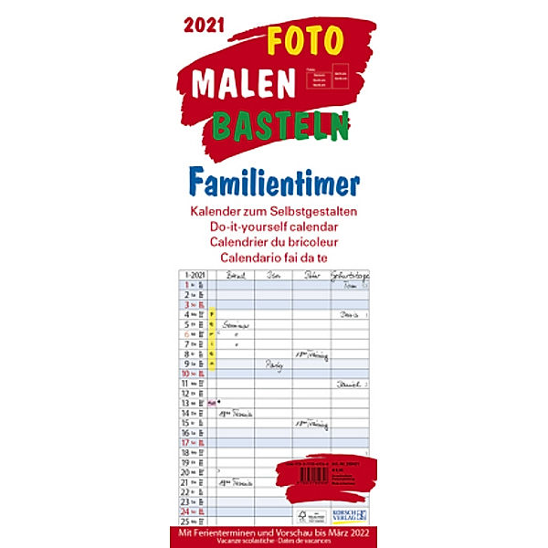 Foto-Malen-Basteln Familientimer 2021