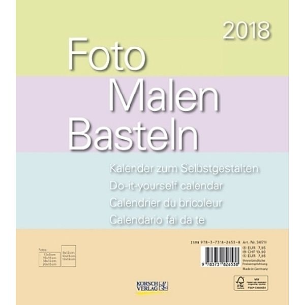 Foto-Malen-Basteln Pastell 2018