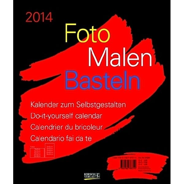 Foto-Malen-Basteln schwarz (35 x 30 cm) 2014