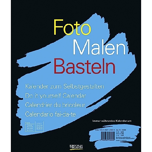 Foto, Malen, Basteln, schwarzer Karton (35 x 30 cm)
