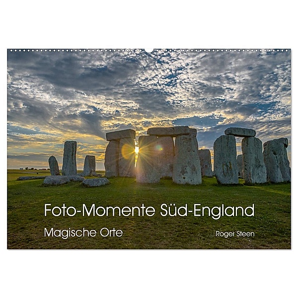 Foto-Momente Süd-England - Magische Orte (Wandkalender 2024 DIN A2 quer), CALVENDO Monatskalender, Roger Steen