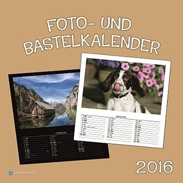 Foto- und Bastelkalender medium 2016