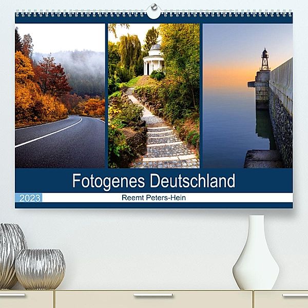 Fotogenes Deutschland (Premium, hochwertiger DIN A2 Wandkalender 2023, Kunstdruck in Hochglanz), Reemt Peters-Hein
