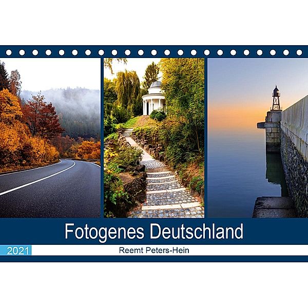 Fotogenes Deutschland (Tischkalender 2021 DIN A5 quer), Reemt Peters-Hein