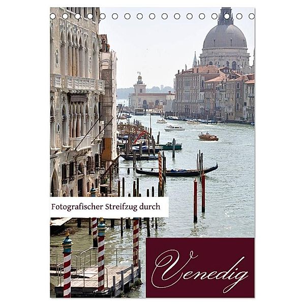 Fotografischer Streifzug durch Venedig (Tischkalender 2024 DIN A5 hoch), CALVENDO Monatskalender, Doris Krüger, Barbara Wichert
