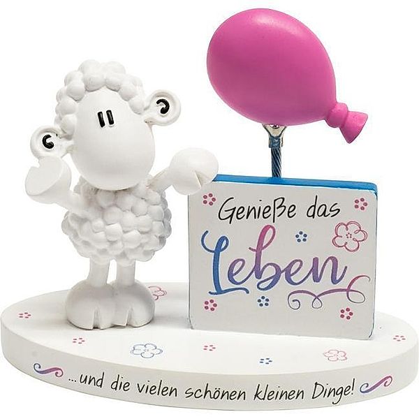 sheepworld Fotohalter mit Spruch Genieße das Leben