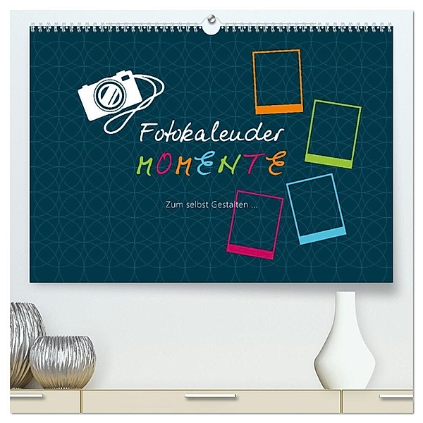 Fotokalender MOMENTE (hochwertiger Premium Wandkalender 2024 DIN A2 quer), Kunstdruck in Hochglanz, ROTH-Design