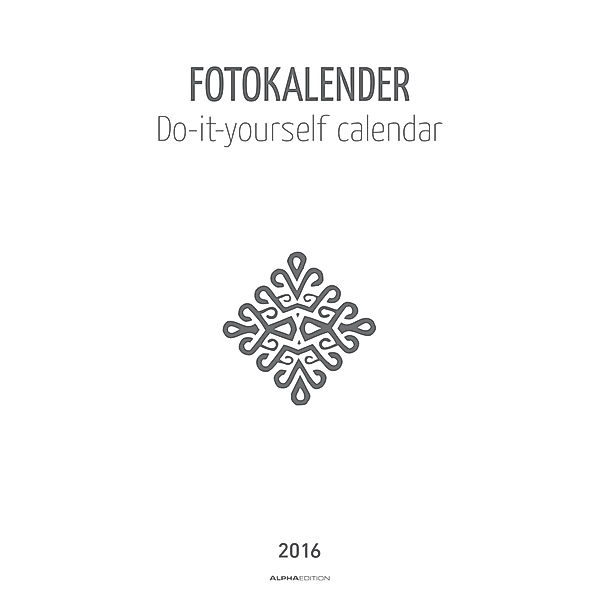 Fotokalender weiß 2016