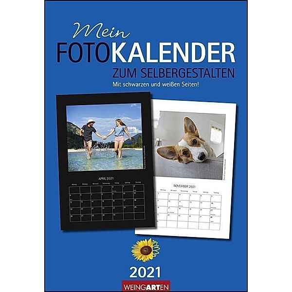 Fotokalender zum Selbergestalten (23 x 33 cm) 2021